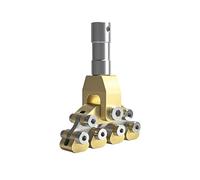 POIET Prensa de trastes fractales para guitarra, varios radios, instrumentos eléctricos, herramienta de reparación, curvaturas acústicas