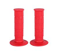 Poignées, Yctze 1 Paire de Poignées Souples en Silicone pour Guidon Gauche Droite 22mm 7/8"gris de Remplacement pour Moto Pit Dirt Bike(rouge) poignee de quad rouge poignée rouge dirt