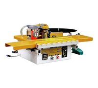 POIMHEW Enchapadora De Cantos Automática De 1200 W con Encolado a Doble Cara Y Control De Temperatura, Ancho De Canto De 6 a 60 Mm, para Cantos Curvos Y Rectos. B