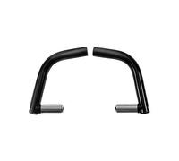 Point 13510901 - Cuernos para Bicicleta (tamaño XL), Aluminio, negro