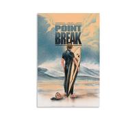 Point Break Comic BeachCanvas Póster decorativo Pintura Lienzo Póster de pared e imagen de arte Impresión moderna Familia Dormitorio Decoración Carteles 08 x 12 pulgadas (20 x 30 cm)