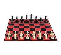 Point Games Juego De Tablero De Ajedrez Clásico, con Un Tablero Súper Duradero, El Mejor Juego De Tablero Plegable para Toda La Familia: Tablero De Ajedrez para Niños, Útil para Aprender