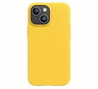 POINT&GO Funda iPhone 13 Amarilla Soft Armor, Carcasa iPhone 13 Silicona Amarillo Mate Antigolpes, Case Protección Reforzada, Cover con Protección Cámara, Compatible Carga Inalámbrica