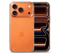 POINT&GO Funda para iPhone 17 Pro Transparente, Carcasa iPhone 17 Pro Antigolpes Anti Amarilleo, Funda TPU Extra Clara, Protección Cámara, Resistente a Arañazos, Compatible con Carga Inalámbrica
