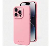 POINT&GO Funda Silicona iPhone Color (Rosa, iPhone 12)
