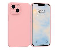 POINT&GO Funda Silicona iPhone Color (Rosa, iPhone 15 Pro)