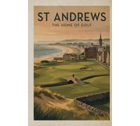 Point Nine Studio Golf Scorecard Journal: St. Andrews Old Course Edition - Vintage Archive Logbook & Stats Tracker