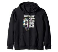 Point To Point Wired Vacuum Tube Vintage Audio Amp Sudadera con Capucha