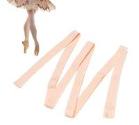 Pointe Shoe Ribbon - Ballet Pointe Stretch Accessories | Satin Elastic Dance Shoe Ribbon, Comfortable Support Strap, Perfect for Training Practice Handcrafts Decoration Projects, 220cm Canvas