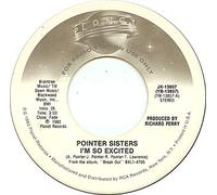 POINTER SISTERS - I'M SO EXCITED 12" SINGLE UK PLANET 1984