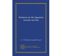 Pointers on the Japanese income-tax law