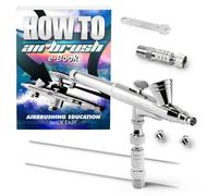 PointZero Dual-Action 2cc Gravity-Feed Airbrush 3 Tip Set (.2mm .3mm .