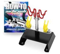 PointZero Four Station Airbrush Tabletop Stand Holder