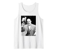 Poirot David Suchet Agatha Christie 1988 Camiseta sin Mangas