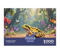 Poison Dart Frog Puzzles Imposible,desafío para Adultos Juego Educativo 1000 Piezas Obra De Arte De Juego De para Adultos Y Niños Mayores De 12 Años 70x50cm/1000pcs