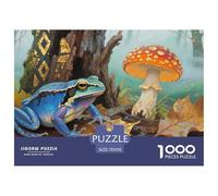 Poison Dart Frog Rompecabezas Imposible,desafío para Adultos Entretenimiento Creativo 1000 Piezas Obra De Arte De Juego De para Adultos, Regalos A Partir De 14 Años 70x50cm/1000pcs