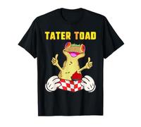 Poison Dart Frogs Cartoon Retro Rockabilly Fifties Patata Camiseta