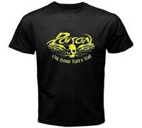 Poison Old School Rock Retro Metal Band Men's T-Shirt Black L