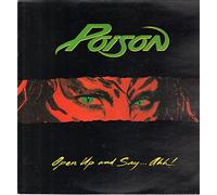 POISON - POISON - OPEN UP AND SAY AHH! LP UNCENSORED SLEEVE (15661)