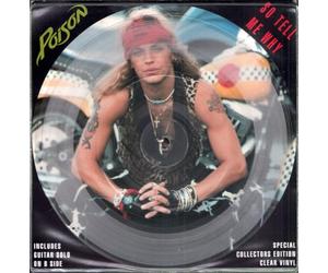 Poison - So Tell Me Why - Clear Vinyl