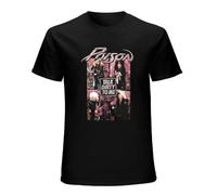 Poison Talk Dirty To Me Vintage Men's T Shirt Rock Band Photo Album Tour Merch Black L