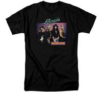 Poison Talk Dirty Tour 1987 T Shirt Album Concert Merch Cotton Men's Breathable Cotton Crew Neck Plain Tees Black S