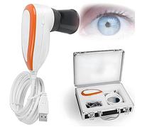 PoiToe Cámara de Iridología con Analizador de Iris USB, Iriscopio Ocular con Lente de Iris de 30x Y Software de Análisis, Cámara de Análisis de Iris de 5.0 MP