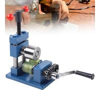 PoiToe Dobladora de Joyas de Escritorio Compacta para Anillos de Cuchara y Pulseras Herramienta Manual de Manivela para Dar Forma a Metales para Aficionados y Estudios DIY