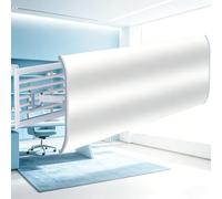 PoiToe Guía de Flujo de Aire de Soporte Lateral, Deflector AC Anti-Corrientes de 20cm & Desviador Sin Taladrar para Enfriamiento Diario 50cm/19.7in