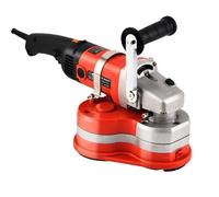 PoiToe Pulidora De Suelos De Hormigón De Tres Cabezales, 3800 W, De Grado Industrial, Equipada con Cubierta Antipolvo Y Disco De Diamante; Adecuada para El Pulido De Piedra A