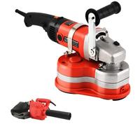 PoiToe Pulidora De Suelos De Hormigón De Tres Cabezales, 3800 W, De Grado Industrial, Equipada con Cubierta Antipolvo Y Disco De Diamante; Adecuada para El Pulido De Piedra C