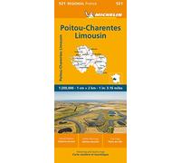 Poitou-Charentes 1:200.000: Straßen- und Tourismuskarte 1:200.000: 521 (Michelin Maps, 521)