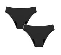 POIUIYQA 2PCS Bikini Menstrual Mujer Baño Bañador Menstrual Niña Cómodas Bragas Trajes de Baño Menstruales Traje De Bikini Bañadores Flujo Abundante Tanga V-Shape Braga Braguitas