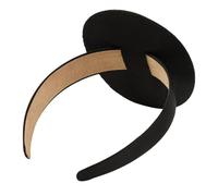POIUIYQA Bachelor Hut Stirnbänder, Abschluss Hut Stirnband Insert, für die Sicherung Graduation Frisur, Abschluss Deko, Unisex Haarreif für Graduierung Studierende