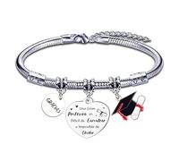 POIUYTRE Pulsera Profesoras Regalos Originales para Profesoras Pulseras Maestro Regalo Grabado Pulsera Graduación Regalos Cumpleaños Regalo del dia del Maestro (12)