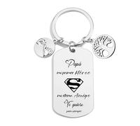 POIUYTRE Regalo Dia del Padre Dia del Padre Llavero Papá Regalo Papa Regalos Originales Para Hombre Papá Regalo Cumpleaños Papá Llavero Padre (1)