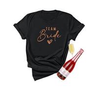 pojah T-Shirt Mujer, Camiseta Novia, JGA Camiseta Las Mujeres de separación Soltero, Camiseta Novia del Equipo para Mujeres