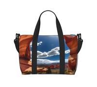 pojknbv Arches National Park - Bolsa de viaje versátil con estampado estándar para negocios, fin de semana, bolsa de hombro, accesorio diario