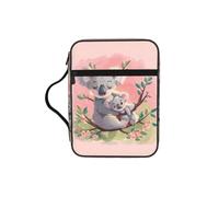 pojknbv Bolsa de almacenamiento de la Biblia con estampado de oso koala, soporte para escrituras, accesorio religioso para iglesia religiosa, viaje devocional