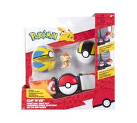 Poka????Mon - Clip N Go Belt Set Chimchar (Pkw4168) (Importación USA) TOY NUEVO