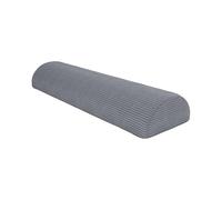 POKAR Semirrodillo para Sofá Modular Niños | Medio Rodillo 80x22x12 cm en Espuma con Funda de Pana Suave | Accesorio Compatible con Sofá para Niños Infantil | Certificado Öko-Tex | Gris Conejito