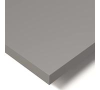 POKAR Tablero de Mesa 140x70 cm | Tablero para Escritorio Grosor 25 mm | Ideal para Escritorio Elevable y Mesa de Comedor | Resistente y Estable | Fabricado en Europa | Gris Oscuro
