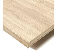 POKAR Tablero para Escritorio, Mesa Comedor, Mesa de Salón, Mesa de Cocina con Certificación FSC, EKO Roble Sonoma, 175 x 80 x 2,5 cm