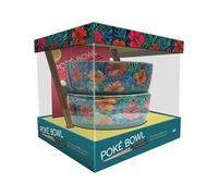 Poké bowl, avec plus de 30 recettes de cuisine hawaïenne !: Avec 2 bols en céramique, 2 paires de baguette en bois et 1 livre de 80 pages