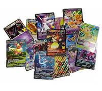 Pokeman XXL Tarjetas - Inglés - Paquete de 3 - Jumbo Oversized Rarity aleatorio V/VMAX/Holo/EX/GX + Heartforcards® Protección de envío