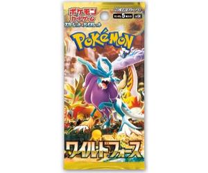 Pokémon (1 paquete) Juego de cartas Wild Force sobre de impulso (5 cartas por paquete) versión japonesa