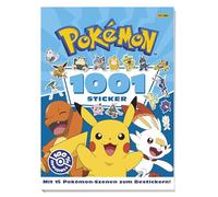 Pokémon: 1001 Sticker: Activitybuch mit 15 Pokémon-Szenen zum Bestickern!