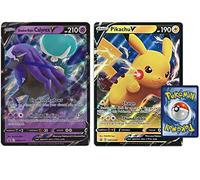 Pokémon 2x Random Jumbo Bundle | Promoción EX o V de gran tamaño | Regalo sorpresa para niños, niñas y coleccionistas | Auténtico Pokémon TCG | Regalo ideal de cumpleaños o vacaciones | Titán