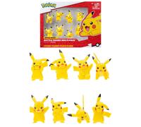 Pokémon - 8 Figuren Battle - Pack mit 8 Pikachu-Figuren - JW2604 Pack 5