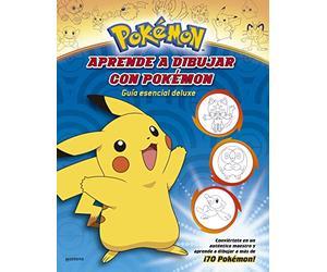 Pokémon. Actividades - Aprende a dibujar con Pokémon: Guía esencial deluxe: Conviértete en un auténtico maestro y aprende a dibujar a más de ¡70 Pokémon!